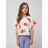 bobo choses smiling all over cropped t-shirt offwhite