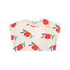 bobo choses smiling all over cropped t-shirt offwhite