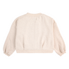 bobo choses sunflower cropped sweatshirt offwhite