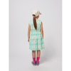 bobo choses lucky fish all over sleeveless dress light green