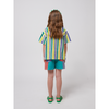 bobo choses multicolor stripes terry cloth shirt offwhite