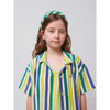 bobo choses multicolor stripes terry cloth shirt offwhite