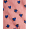 mini rodini outlined hearts aop leggings pink