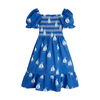 mini rodini sailing boats aop woven smock dress blue