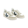 veja small v-10 laces sneakers extra white brittany almond