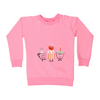 wauw capow dancing dessert sweatshirt pink