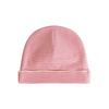 gray label baby beanie cherry/cream