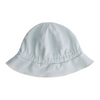 gray label baby sun hat sky/cream