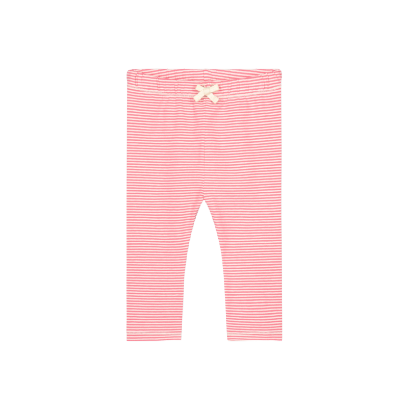 gray label baby leggings cherry/cream