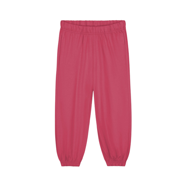 gray label pull-on jersey trousers cherry