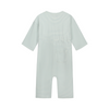 gray label baby suit back seam sky/cream