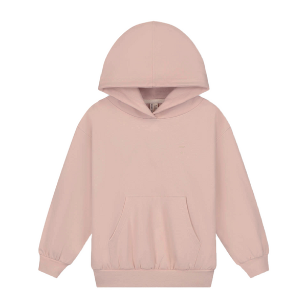 gray label hoodie faded pink