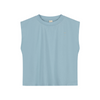 gray label muscle tee sky