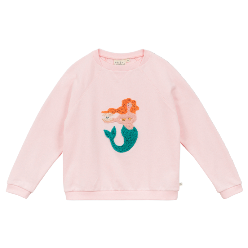 arsene & les pipelettes sweatshirt mermaid