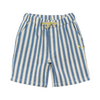 arsene & les pipelettes bermuda shorts deckchair stripes cobalt