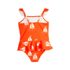 mini rodini sailing boats skirt swimsuit red