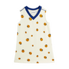 mini rodini ladybug sweatdress offwhite