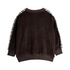 mini rodini piano terry sweatshirt black