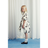 mini rodini note muslin dress white