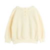 mini rodini ladybug lace sweatshirt offwhite