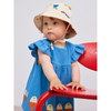 bobo choses garden party all over baby hat offwhite