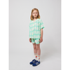 bobo choses lucky fish all over woven shorts light green