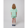 bobo choses lucky fish all over woven shorts light green