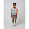 bobo choses multicolor bobo choses all over woven shorts offwhite