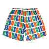 bobo choses multicolor bobo choses all over woven shorts offwhite