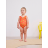 bobo choses sunflower all over baby swimsuit red