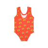 bobo choses sunflower all over baby swimsuit red