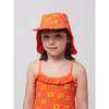 bobo choses sunflower all over swim cap red