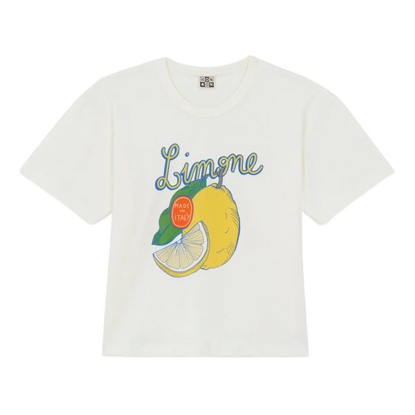 bonton livo limone t-shirt ecru