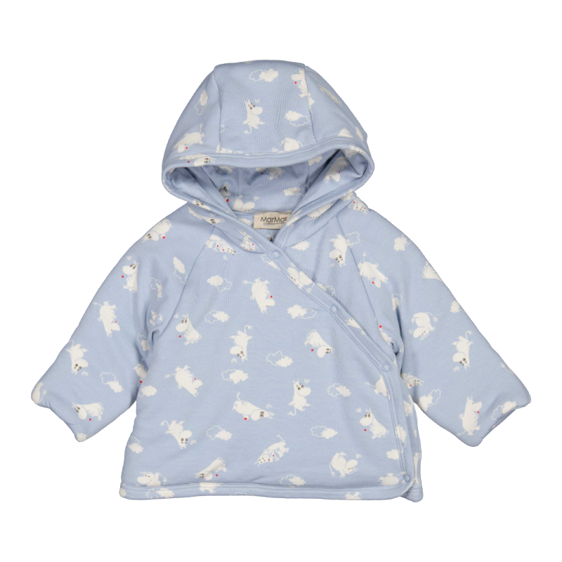 marmar copenhagen james baby jacket blue moomin