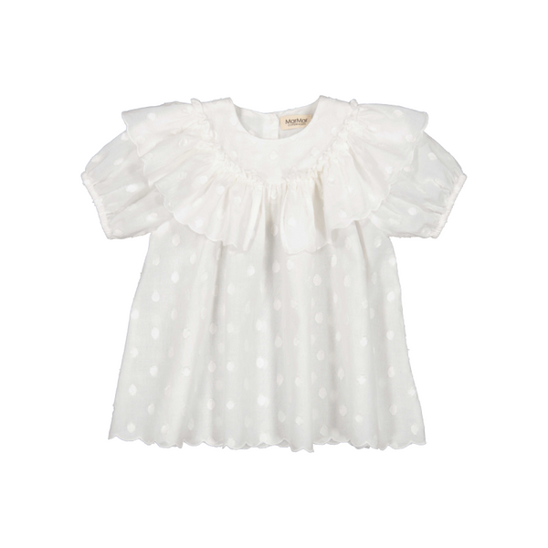 marmar copenhagen delsa baby dress gentle white