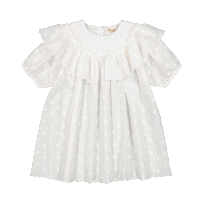 marmar copenhagen delsa dress gentle white