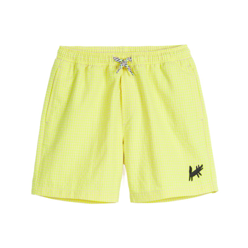 wolf & rita anselmo woven shorts fluor