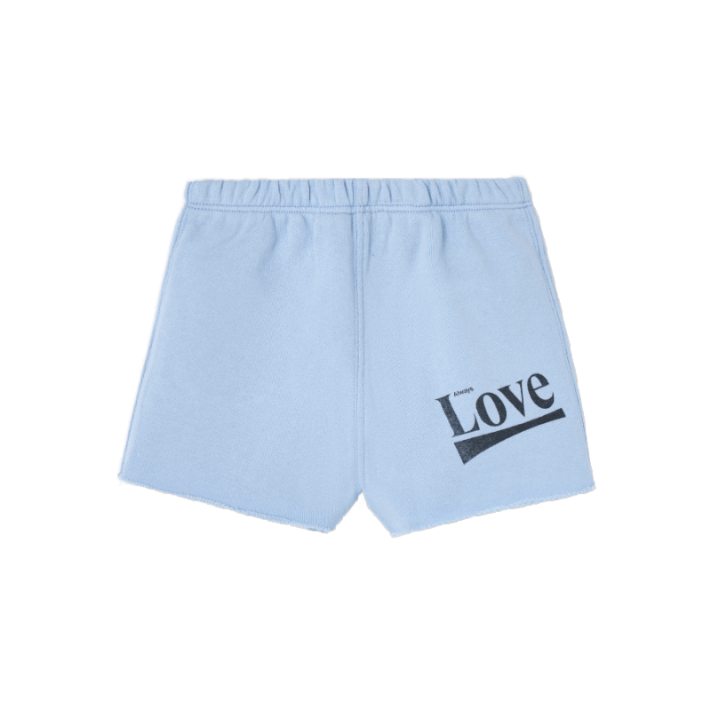 the animals observatory turtledove baby shorts soft blue