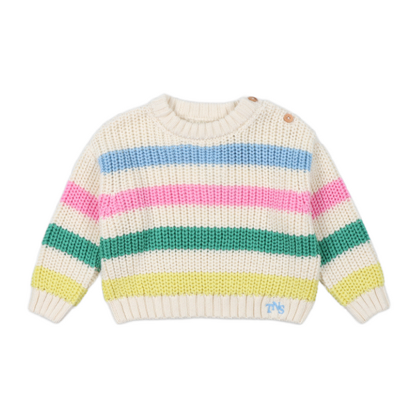 the new society leto baby jumper multicolor