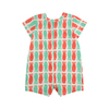 bobo choses lucky fish all over baby playsuit offwhite