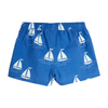 mini rodini sailing boats aop woven shorts blue