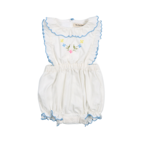 the new society hermione baby romper coconut