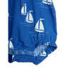 mini rodini sailing boats aop woven baby body blue