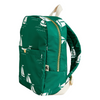 mini rodini sailing boats aop backpack green