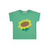 bobo choses sunflower baby t-shirt light green