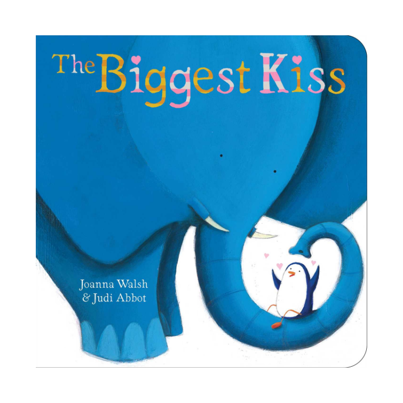 the biggest kiss board book