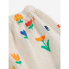 bobo choses garden party all over baby woven harem pants offwhite