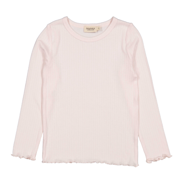 marmar copenhagen tani long sleeve tee rose meringue