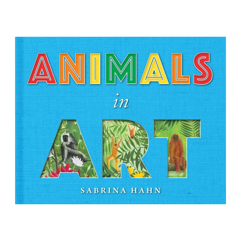 animals in art board book