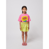 bobo choses sunflower t-shirt fuchsia